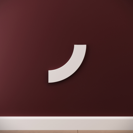 Chenare - Chenar decorativ din poliuretan B18-1 - 15x15x1 cm