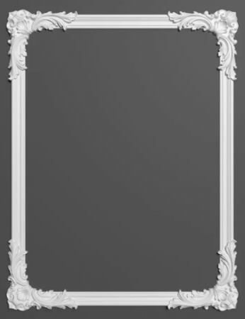 Chenar decorativ din poliuretan B19-2 - 28x28x3 cm [4]