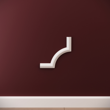 Chenare - Chenar decorativ din poliuretan B21-1 - 15.1x15.1x1.2 cm