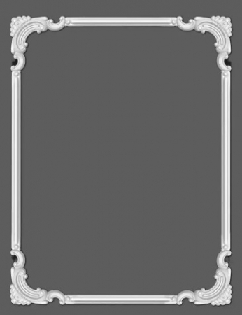 Chenar decorativ din poliuretan B21-2 - 19.5x19.5x1.2 cm [4]