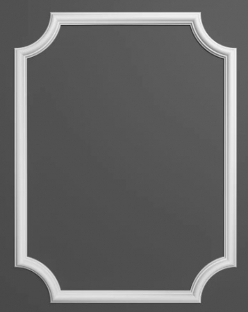 Chenar decorativ din poliuretan B22-1 - 15.4x15.4x1.6 cm [5]