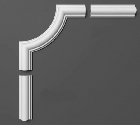 Chenar decorativ din poliuretan B22-1 - 15.4x15.4x1.6 cm [4]