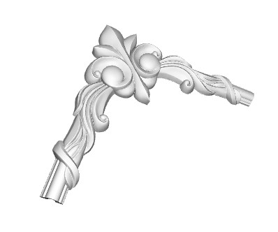 Chenar decorativ din poliuretan B22-3 - 28x28x1.6 cm [3]