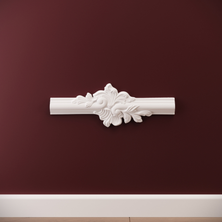 Chenare - Chenar decorativ din poliuretan CR810D - 11x2x24.5 cm