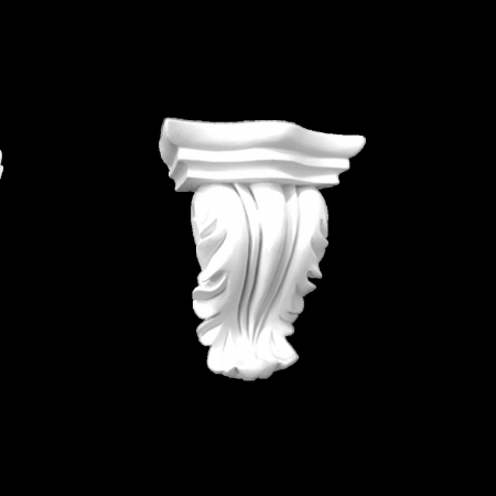 Console - Consola decorativa din poliuretan B032 - 14.9x10.8x6.9 cm