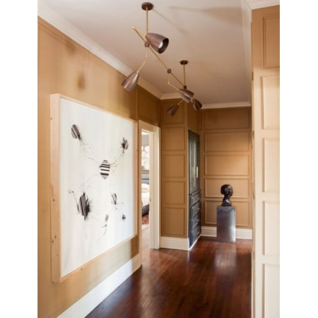 Cornisa decorativa din polimer rigid C10 - 7.8x7.8x200 cm [4]