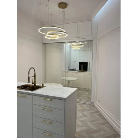 Cornisa decorativa din polimer rigid C19 - 9.7x4.8x200 cm [7]