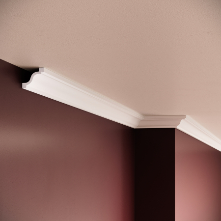 Cornise - Cornisa decorativa din polimer rigid C20 - 3x3.5x200 cm