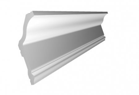 Cornisa decorativa din polimer rigid C23 - 5.7x2.9x200 cm [4]