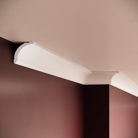 Cornise - Cornisa decorativa din polimer rigid C4 - 5x5x200 cm