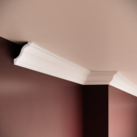 Cornise - Cornisa decorativa din polimer rigid C6 - 5.4x5.2x200 cm