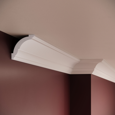 Cornise - Cornisa decorativa din polimer rigid C7 - 7.8x6.6x200 cm