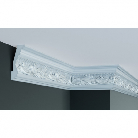 Cornise cu model - Cornisa decorativa din poliuretan C724 - 11.4x5.4x200 cm