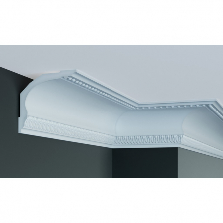 Cornise cu model - Cornisa decorativa din poliuretan C732 - 12.6x12.6x200 cm
