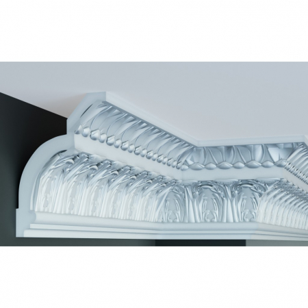 Cornise cu model - Cornisa decorativa din poliuretan C926 - 19.5x14x200 cm