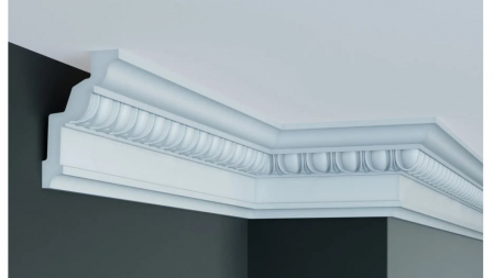 Cornise cu model - Cornisa decorativa din poliuretan C960 - 13x8x200 cm