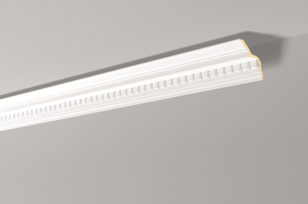 Cornise - Cornisa decorativa din poliuretan K1 - 8.6x8.6x240 cm