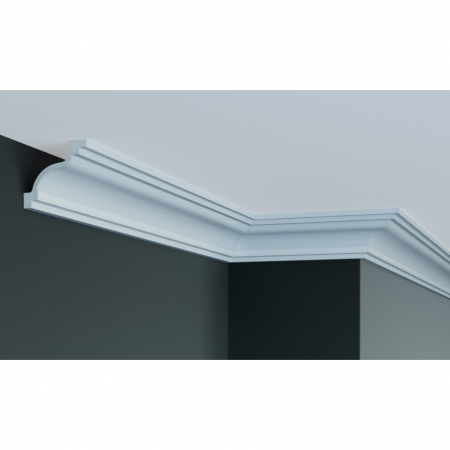 Cornise - Cornisa decorativa din poliuretan P808 - 6.8 6.8x200 cm