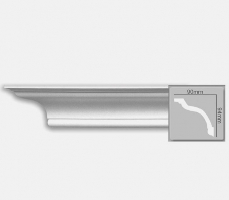 Cornise - Cornisa decorativa din poliuretan P816 - 9x9.4x200 cm