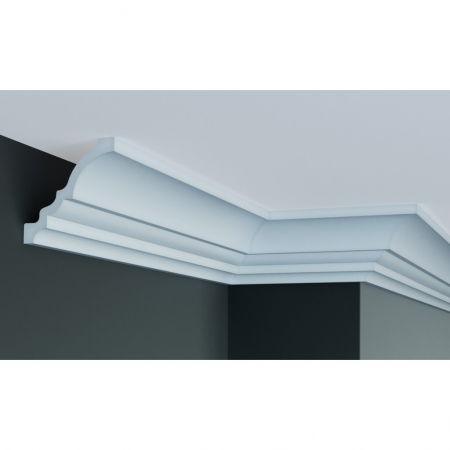 Cornise - Cornisa decorativa din poliuretan P823 - 10x10x200 cm