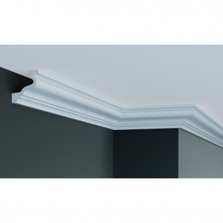 Cornise - Cornisa decorativa din poliuretan P834 - 6.6x5.8x200 cm