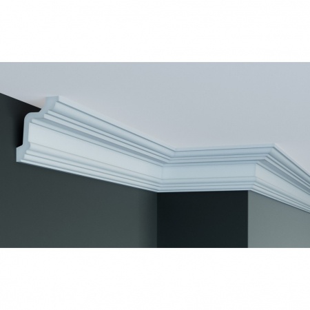 Cornise - Cornisa decorativa din poliuretan P848 - 9.5x6.5x200 cm