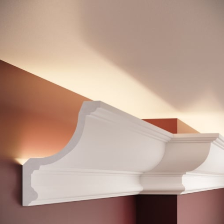 Cornisa decorativa din poliuretan P901 - 15x12.2x200 cm [2]