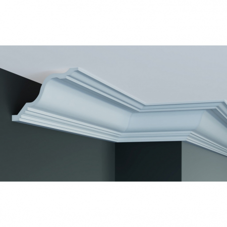 Cornise - Cornisa decorativa din poliuretan P919 - 15.5x18.5x200 cm
