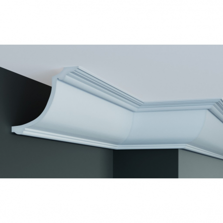 Cornise liniare - Cornisa decorativa din poliuretan P926 - 16.5x14.5x200 cm