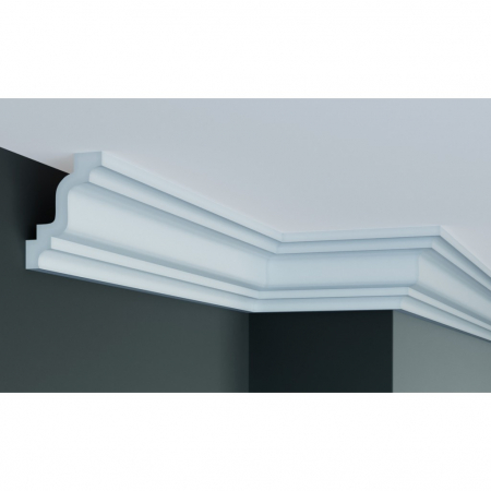 Cornise - Cornisa decorativa din poliuretan P927 - 10.2x7.6x200 cm