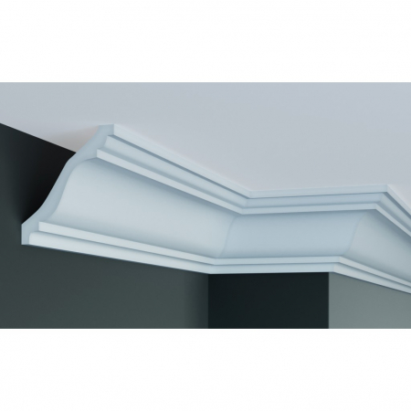 Cornise liniare - Cornisa decorativa din poliuretan P950 - 12x11x200 cm
