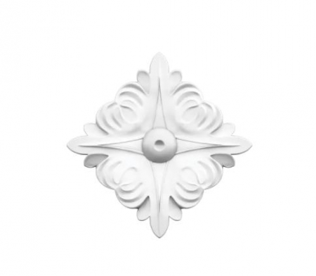 Ornamente - Ornament din poliuretan A602 - 6.5x6.5x0.8 cm