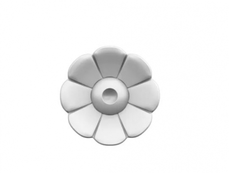 Ornamente - Ornament din poliuretan A614 - Ø 6 cm