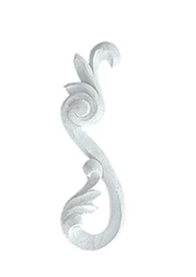 Cu model - Ornament din poliuretan A620R - 12.5x4x0.9 cm