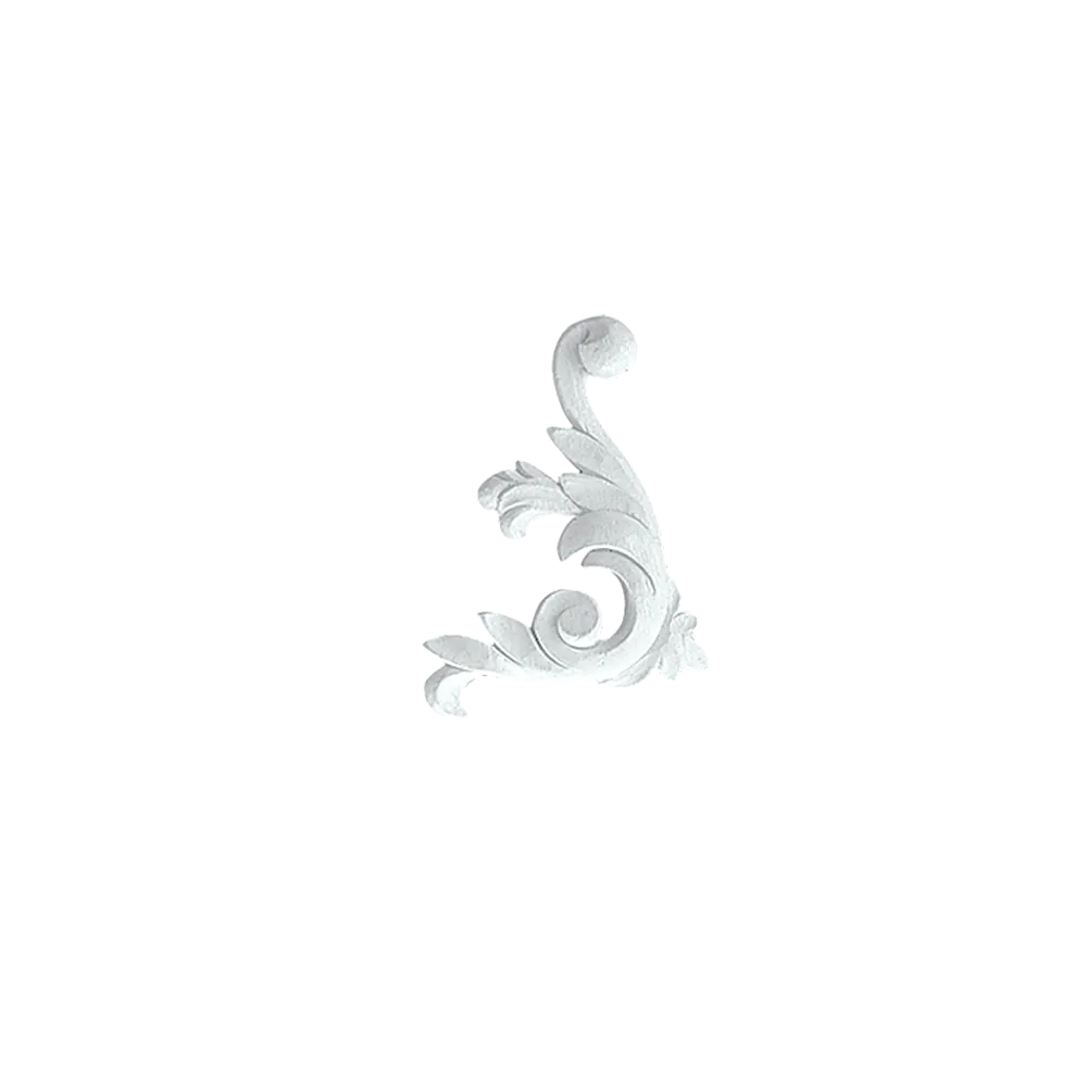 Cu model - Ornament din poliuretan A639R - 12.4x9.5x1.3 cm