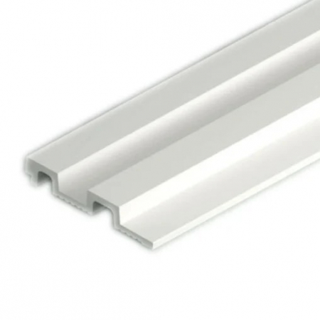 Profile interior MANAVI - Panou riflaj decorativ 3D din polimer rigid, model Steps - 12x2.1x290 cm