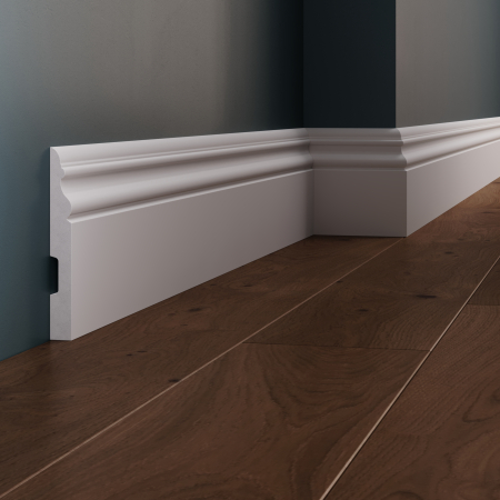 Allegria Collection - Plinta decorativa din polimer rigid L10 - 12.7x1.6x200 cm