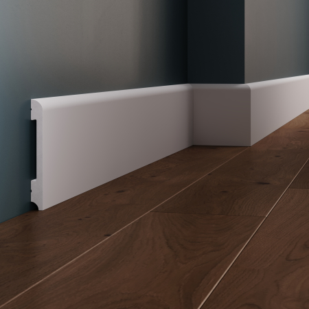 Allegria Collection - Plinta decorativa din polimer rigid L13 - 12x1.4x200 cm