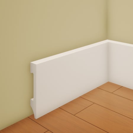 Plinte - Plinta decorativa din polimer rigid L4 - 7.4x1.4x200 cm