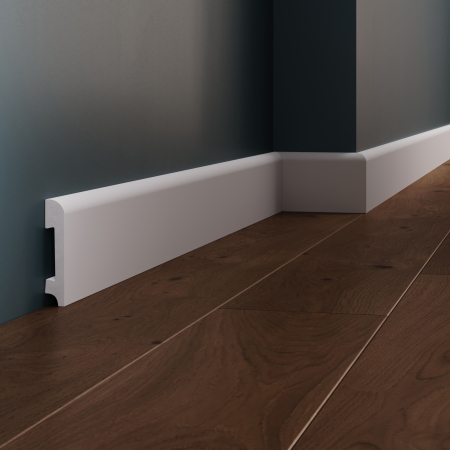 Allegria Collection - Plinta decorativa din polimer rigid L5 - 7.9x1.6x200 cm