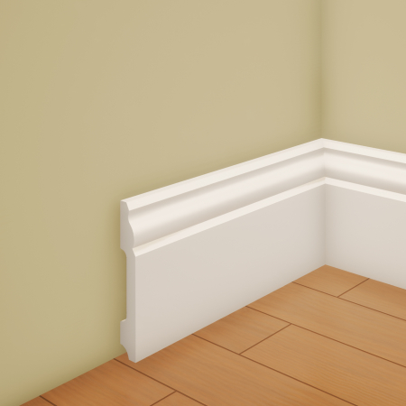 Allegria Collection - Plinta decorativa din polimer rigid L6 - 8x1.2x200 cm