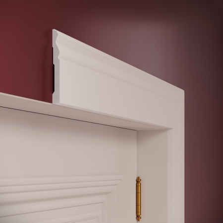 Plinta decorativa din polimer rigid S14 - 12x1.6x200 cm [1]