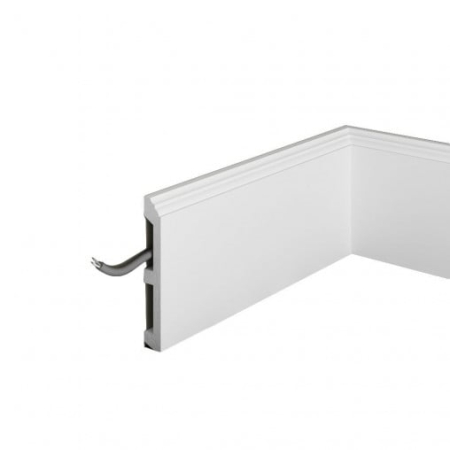 Plinta decorativa din polimer rigid S20 - 11.9x1.8x200 cm [2]