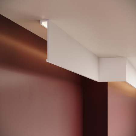 Plinta decorativa din polimer rigid S31 - 10x2.2x200 cm [2]