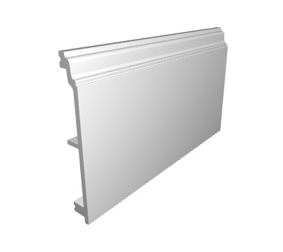 Plinta decorativa din polimer rigid S32 - 12x1.5x200 cm [2]