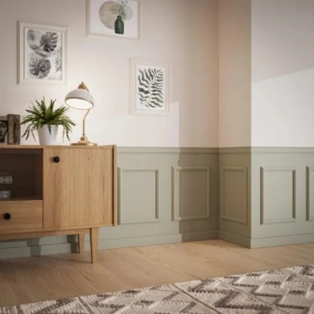 Plinta decorativa din polimer rigid S33 - 8x1.5x200 cm [3]