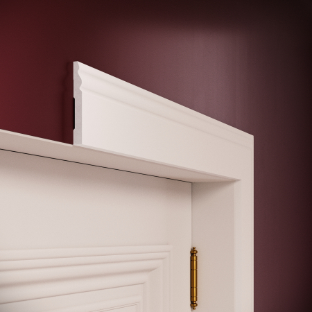 Plinta decorativa din polimer rigid S6 - 9.6x1.3x200 cm [1]