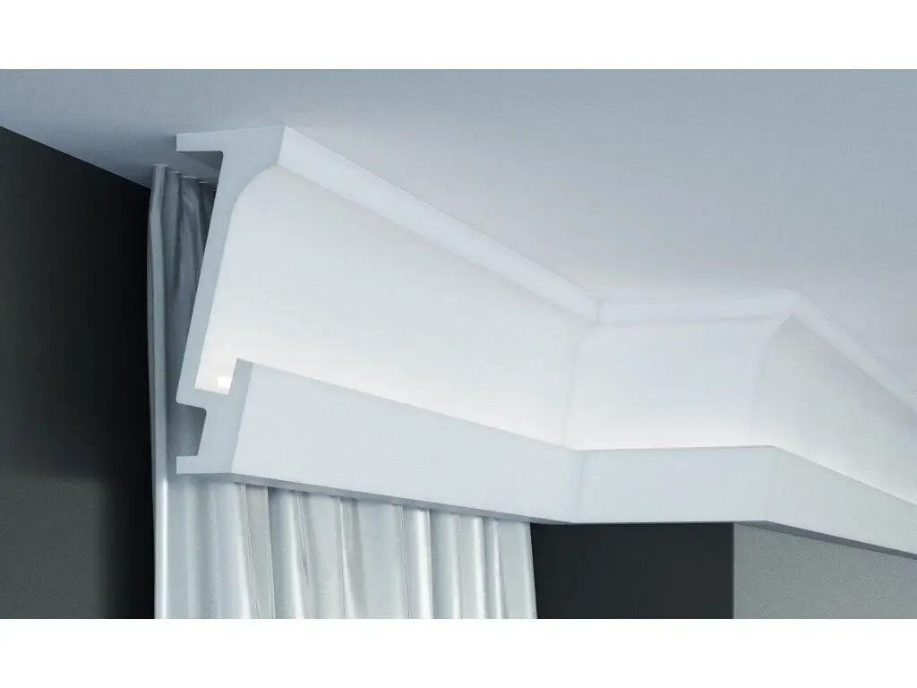 Profile banda LED - Profil pentru banda LED din poliuretan KF804 - 16x5.6x200 cm