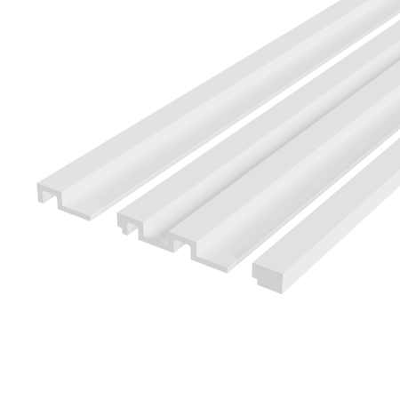 Profil stanga riflaj decorativ, Steps L, 6.1x2.1x290 cm [1]