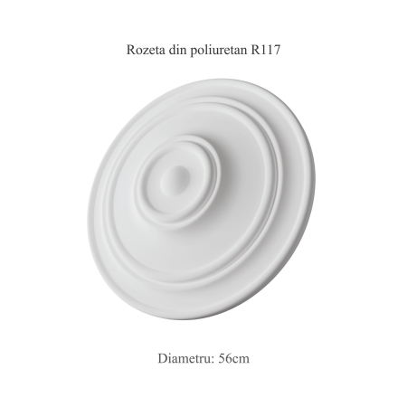 Rozeta decorativa din poliuretan R117 - diametru 56 cm [1]